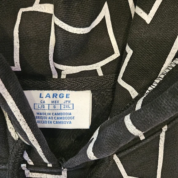 Champion Reverse Weave Allover Block Size L - Picture 5 of 7